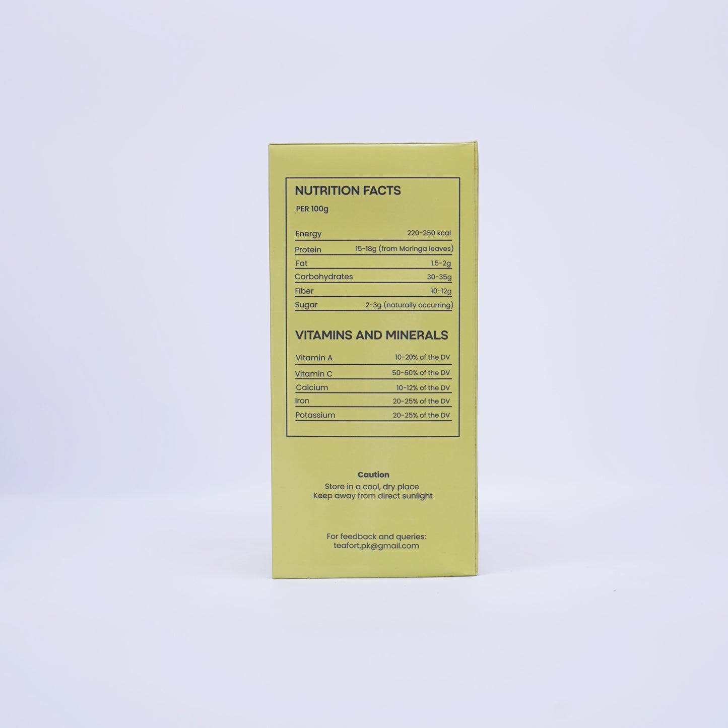 Moringa Harmony With Cardamom